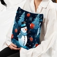 thumbnail image 6 of Snowman Elegant Velvet Throw Pillow Covers Set with Unique Patterns - 16x16", 18x18", 20x20" - Pack of 2 for Chair Pillow Covers and Various Occasions, 6 of 6