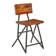 thumbnail image 4 of Counter Stool Reclaimed Brown/ Gun Metal/See below, 4 of 4