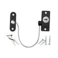 thumbnail image 1 of Window Restrictor Lock Security Adjustable Rustproof for Bedroom Home School Black, 1 of 8