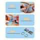 thumbnail image 4 of Pegatinas linfáticas para el cuerpo y el cuello Pegatinas reparadoras linfáticas para el cuidado de la columna cervical Reafirmante_x | |-8090719088774, 4 of 4