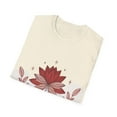 thumbnail image 4 of Boho-Inspired Tshirt with 'Be Kind' and Red Lotus Flower Design, 4 of 8