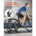 thumbnail image 3 of VEVOR Bike Trainer, 26-29 Inch & 700C Wheels, Foldable Fluid Bicycle Stationary Trainer Stand for Indoor Exercise Riding,Black, 3 of 9