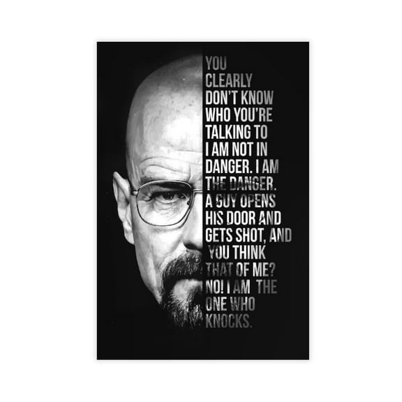 Breaking Bad Movie Poster(2) Canvas Poster Bedroom Decor Landscape Office Room Decor Gift