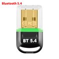 thumbnail image 3 of Adaptador USB Bluetooth 5.4 Transmisor Receptor Audio Bluetooth Dongle Adaptador USB inalámbrico para computadora PC Laptop, 3 of 5