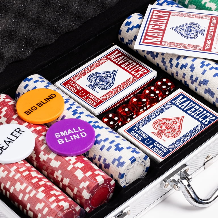 激レア！POKERDREAM公式ショットクロック　ポーカードリーム2 MAVERICK, Poker Chips with Number, 300 11g Casino Chips, Aluminum