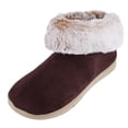 thumbnail image 2 of Isotoner Chaussons en Microsuède et Fourrure Recyclés (Femmes), 2 of 3