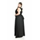 thumbnail image 2 of Vestido de noche multiformas Roman Fashion /Tallas Extras, 2001 (Negro) negro 40, 2 of 8