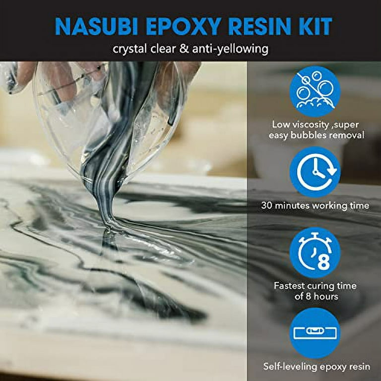 Art and Craft Epoxy  Resin for Tumblers, Jewelry, Epoxy Artwork & More