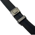 thumbnail image 4 of Men's Black Leather Ratchet Belt - Precisely Adjustable to 43", 4 of 5
