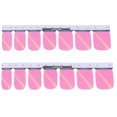 thumbnail image 4 of Peahefy DIY Nail Wraps,14pcs Nail Polish Strip DIY Adhesion Nail Wraps Decals Transfer Sticker Manicure Tool,Nail Full Wrap, 4 of 8