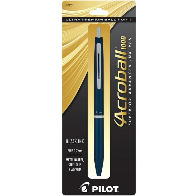 Bolígrafo PILOT Acroball 1000 de tinta negra ultra premium