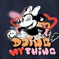 thumbnail image 3 of Disney - Minnie Mouse Doing My Thing - Youth Crewneck Fleece Sweatshirt, 3 of 5