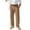 Brown_003, variant on Mens Linen Pants Trendy Casual Pleated Straight Leg Pleated Slacks Spring Summer Lightweight Loose Fit Beach Pants with Pockets White 2XL