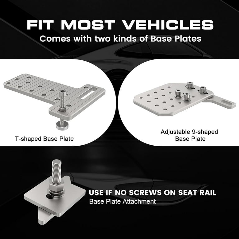 OceanicEcho Handicap Driving Hand Controls, CNC-Machined Push/Pull