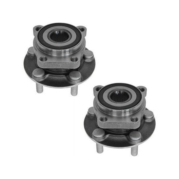 Front Wheel Hub and Bearing Kit 2 Piece - Compatible with 2009 - 2014 Subaru Forester 2010 2011 2012 2013
