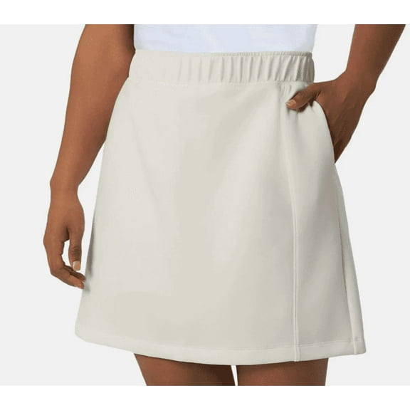 Mondetta Women's High Rise Walking Skort White Large