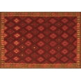 thumbnail image 1 of Ahgly Company Machine Washable Indoor Rectangle Southwestern Orange Country Area Rugs, 2' x 3', 1 of 1