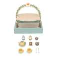 thumbnail image 2 of Pretend Play Tea Set Toy, Afternoon Tea Pretend Play Wood Plastic Non Toxic  for Family, 2 of 7