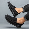 thumbnail image 2 of Zapatos casuales para hombres Zapatos para caminar transpirables con soporte para el arco Zapatos de calle de ocio, 2 of 9