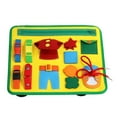 thumbnail image 2 of Tablero ocupado para niños, tablero educativo, juguetes básicos de motricidad fina, tablero de actividades de aprendizaje para -Aprender, 2 of 8