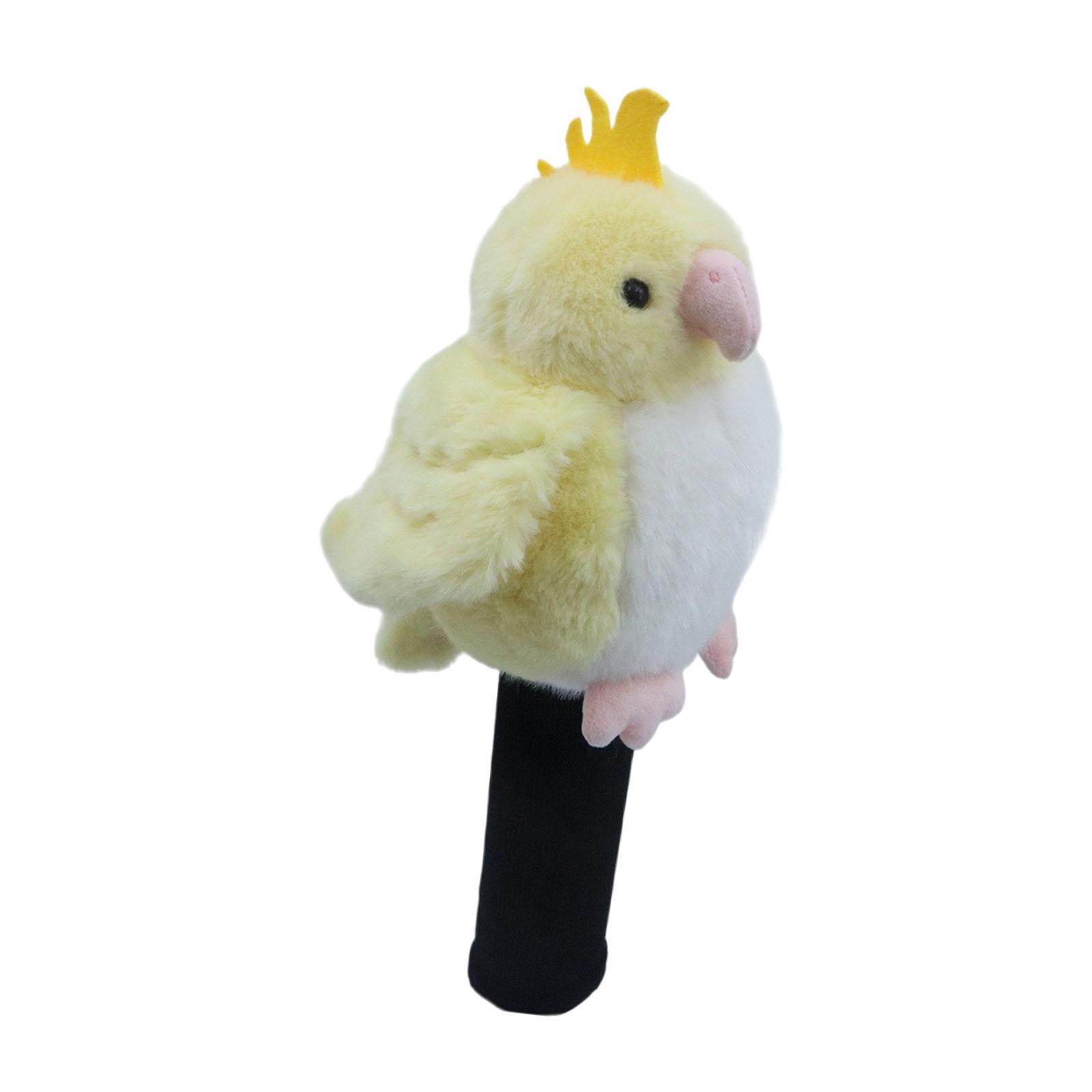 DimyFew Parrot Driver Head Cover Protection Sleeve Novelty Protector Cute Golf Headcover Yellow
