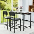 thumbnail image 2 of 2 Dining With Chairs, Marble Top 2 For Small Spaces And Modern Homes, 2 of 6