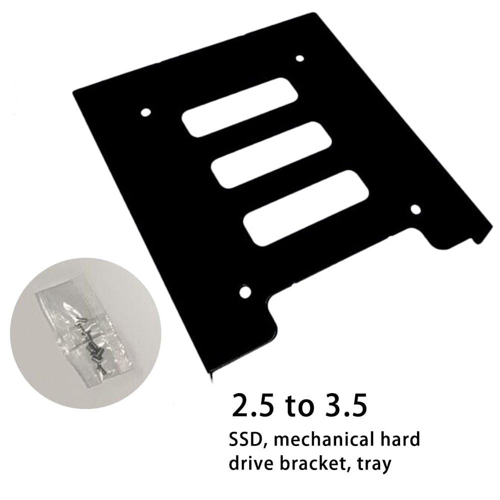 Famure Black 2 5 SSD To 3 5 Bay Hard Drive HDD Mounting Dock Tray