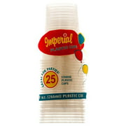 Plastic Cup 9z 25ct Clear Color by Imperial