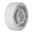 thumbnail image 1 of MOTO4U 60MM Rear Wheel Nut Aluminum 7075, 1pc, For 1290 R /1290, Axle Nut, Sliver, 60mm Diameter, 80mm Length, 30mm Height, CNC Machined, Anodized, Never Rust or Corrode, 1 of 4