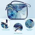 thumbnail image 3 of Fintie Protective Case for Canon Ivy Mini/Canon Ivy 2 Mini/Ivy CLIQ/Ivy CLIQ+/ Ivy CLIQ2/ Ivy CLIQ+2 Instant Camera Photo Printer - Shockproof Hard Shell Carrying Case, Ocean Marble, 3 of 7