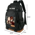 thumbnail image 2 of Roffatide Anime Toilet Bound Hanako Kun Yashiro Nene Printed Oxford Fabric Backpack, Black, 2 of 5