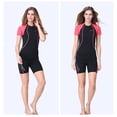 thumbnail image 4 of Pantalones de traje de neopreno Esponja de los hombres de neopreno Medias estírsas Leggings de buceo para buceo Natación Snorkeling Scuba Navegación Surfing Mujer Red M 1.5mm Advancent OD003702-10, 4 of 7