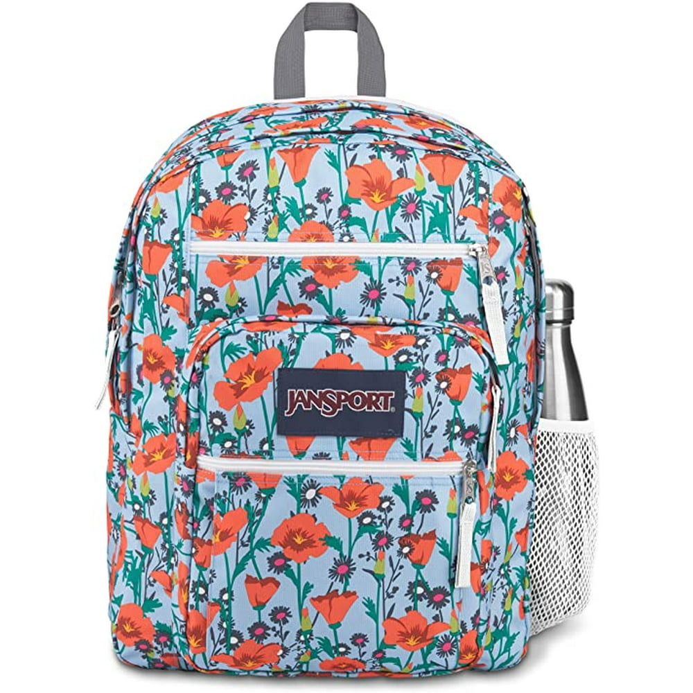 JanSport JanSport Big Student Backpack Poppy Garden