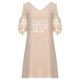 thumbnail image 5 of Vestidos de manga corta con hombros descubiertos y encaje con cuello en V estampado sexy de verano para mujer Fridja bnh5597, 5 of 8