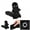 #-01Black, variant on The latest Halloween models for 2026 2PCS Witch Hat Atelier Brushbug Plush Doll, White Worm Soft Stuffed Animal,Cute Anime Collectible Plush Toy for Cosplay Decor Fans Gift Animal character plush toy