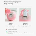 thumbnail image 4 of Pet Toy Ball, Smart ABS And Silicone Automatic Rolling Toy Cat Interactive Ball For Home, 4 of 8