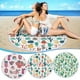 thumbnail image 1 of Xihbxyly Toalla de Playa Redonda de Microfibra, Manta Ligera Antiarena, Poliéster Suave, Secado Rápido, Multiusos, Ideal para Picnic En La Playa, Tapiz de Yoga, 152 Cm., 1 of 5