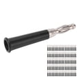 thumbnail image 3 of 100Pcs Banana Plug Connector 4mm Welding Type Accessory Set Kit for Machine Equipment J.10010Black, 3 of 15