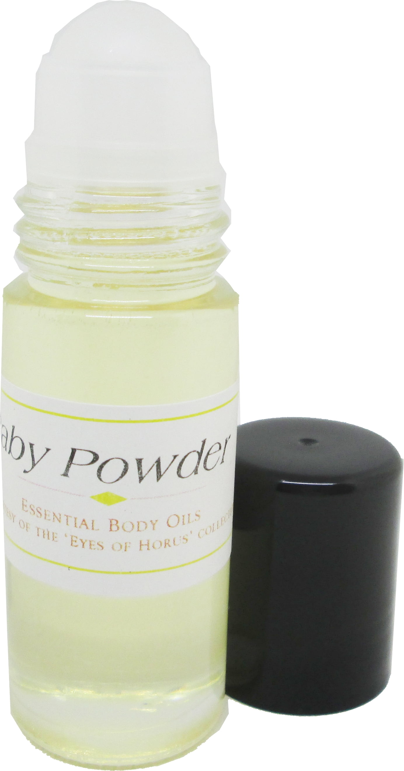 Baby Powder Scented Body Oil Fragrance [RollOn Light Gold 1 oz