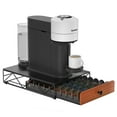 thumbnail image 2 of Metal Coffee Pod Holder for 50 Nespresso Vertuo Capsules Pods & 50 Dolce Gusto Pods, HFHOME Nespresso Vertuoline Capsule Drawer Organiser Coffee Machine Stand, 2 of 8