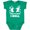 Kelly Green, variant on Inktastic How I Roll Bowling Boys or Girls Baby Bodysuit