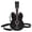 Black, variant on Jiibva Women Violin Shape Crossbody Bag PU Leather Shoulder Bag Casual Messenger Bag Fashion Handbag