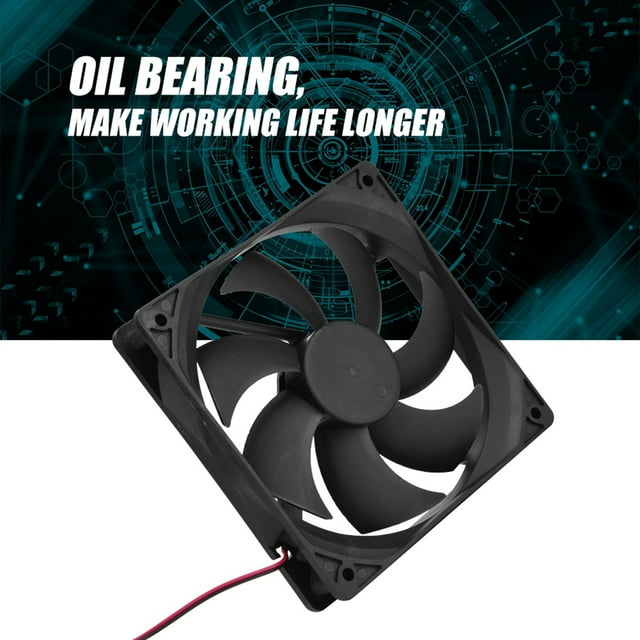 Ventilador de refrigeración Bling Bling para PC 2 unidades 120 mm alto flujo de aire
