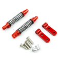 thumbnail image 1 of For WPL D12 D42 1/10 RC Car Metal Rear Shock Absorber Damper with Mount Fixed Seat Upgrades Parts Ac, 1 of 5