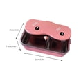 thumbnail image 3 of TIMIFIS Bento Box School Supplies Cartoon Stainless Steel Insulation Lunch Box Square Compartment Lunch Box Student Insulation Lunch Box Insulation Box, 3 of 7