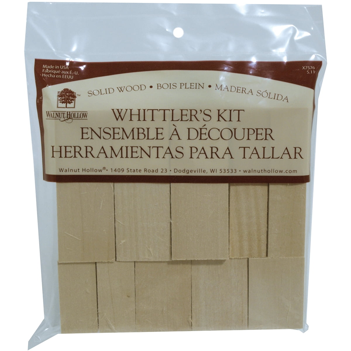 Walnut Hollow 10 Piece Whittlers Carving Kit 