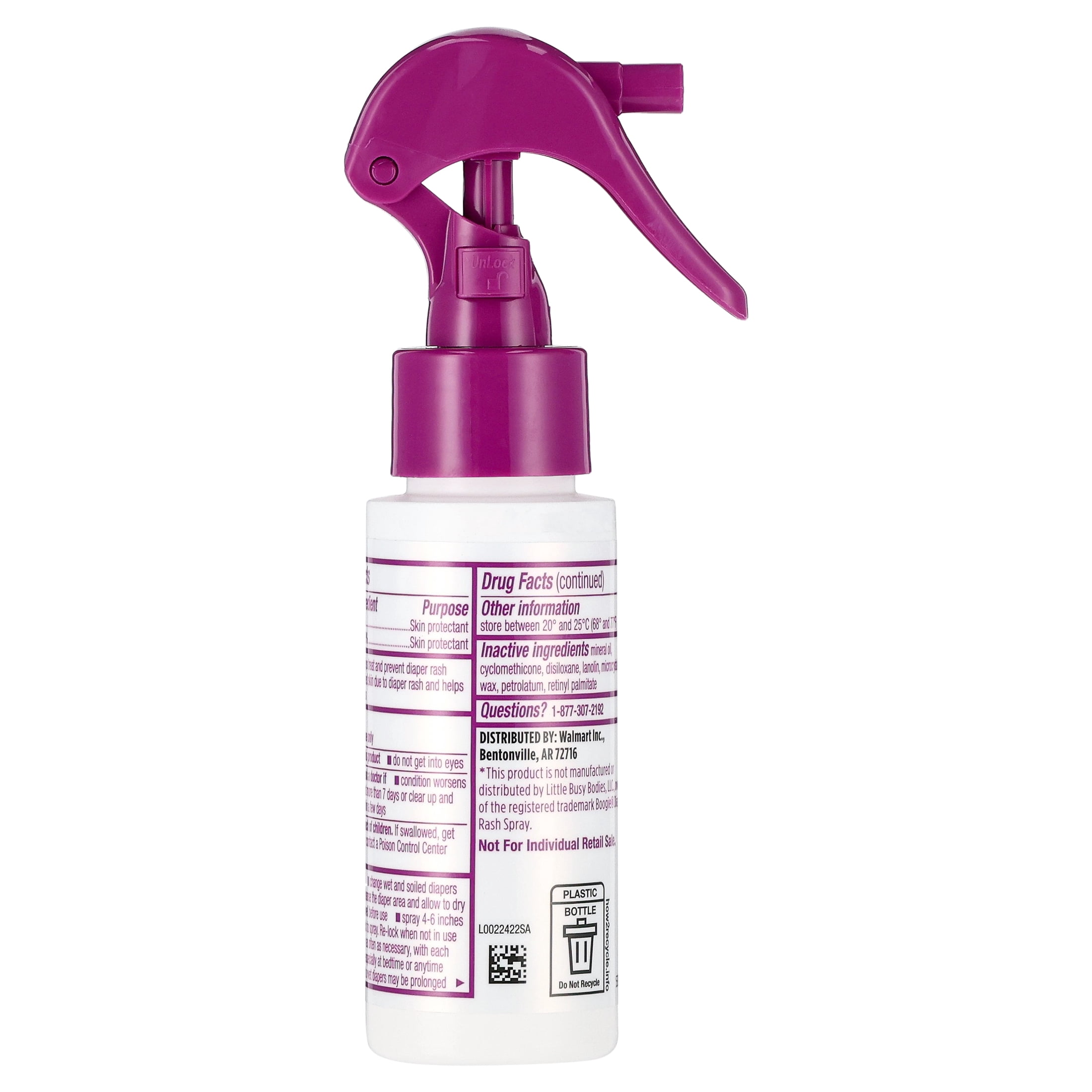 Parent's Choice Diaper Rash Spray, 1.7 fl oz