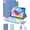 Blue, variant on Magnetic Keyboard Mouse Combo Folio with RGB Backlight Keypad & Pen Slot for iPad 10 / iPad 11 A16, iPad Air 4 / Air 5, iPad Air 11 M2/M3/M4,Blue