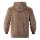 thumbnail image 4 of Blusa de manga larga con capucha para hombre, jersey de color liso, forro polar, bolsillo con cordón, sudadera de manga larga con capucha, blusa de poliéster para hombre, 4 of 7
