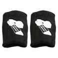 thumbnail image 4 of 1 Par Negro Kettlebell Wrist Guard Abrazadera para proteger, 4 of 8